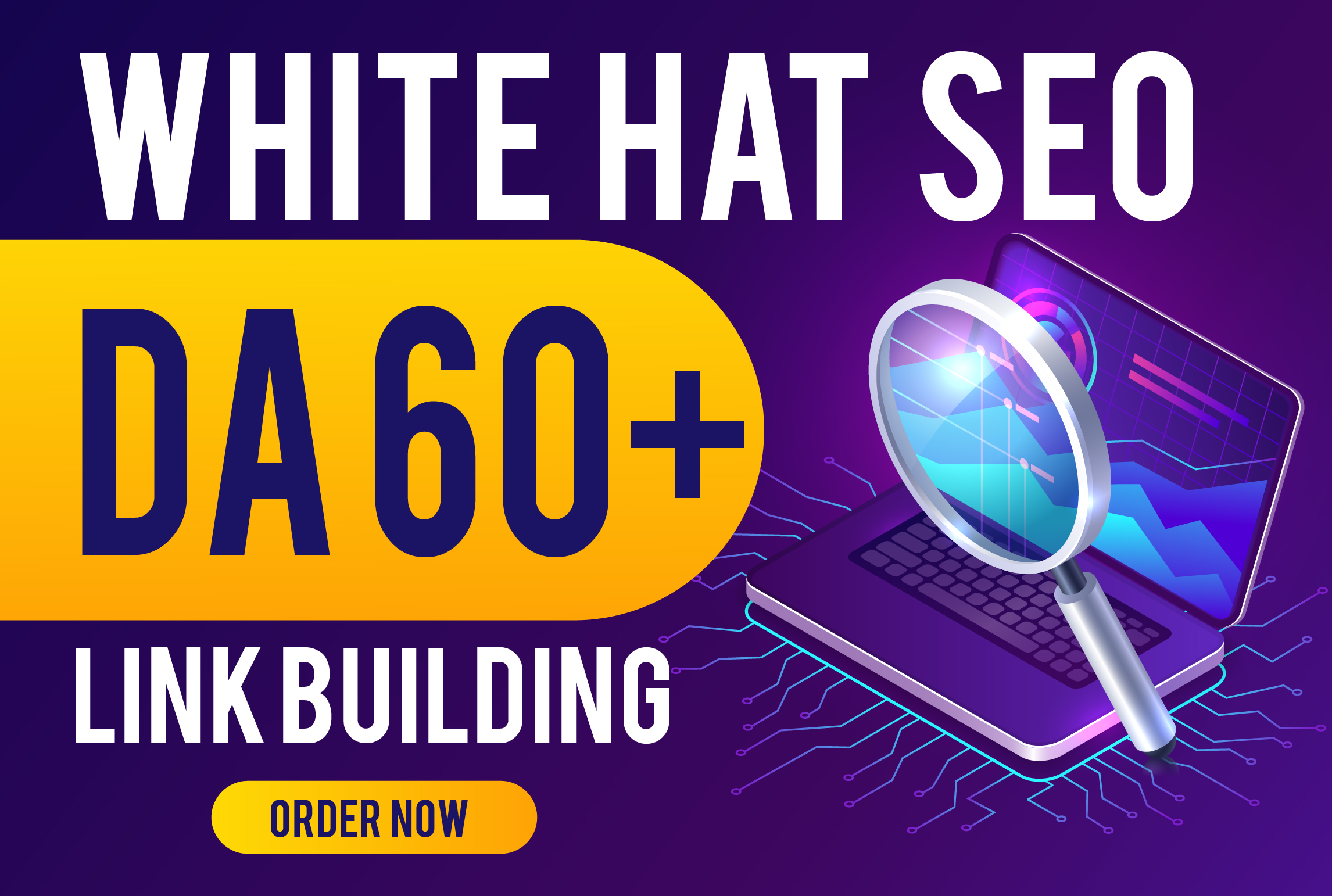 Google Safe White Hat Link Building DA 60 Foundation SEO backlinks on top notch sites for $30